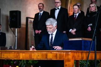 Inauguration of President Pavel