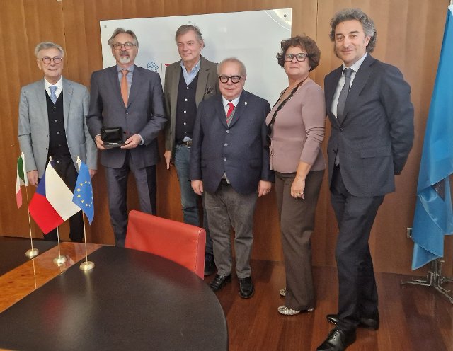 Setkání s představiteli města Udine a Obchodní komory