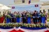 Slavnostní otevření nemocnice a politické konzultace v Laosu.