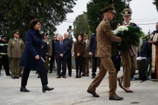 Honouring the memory of fallen Czech soldiers in Dobrudja