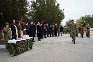 Uctění památky padlých českých bojovníků v Dobrudži