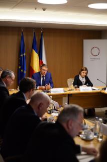 EU ambassadors meeting with the Romanian President